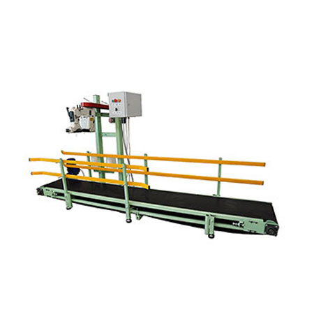 Sewing conveyor belt line